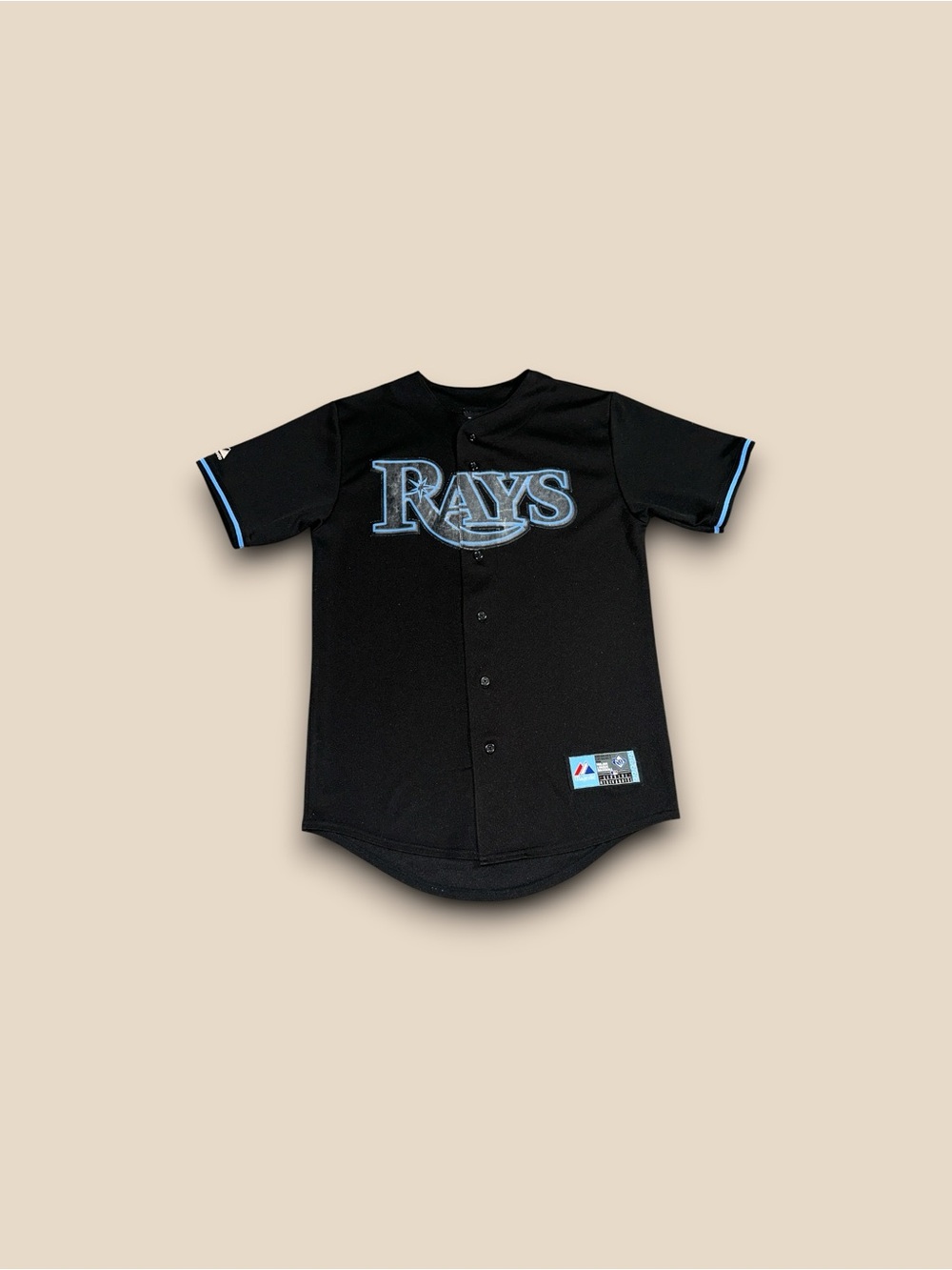 Evan Longoria Tampa Bay Rays Blue Alternate MLB Baseball Jersey Small
